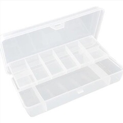 Double-layer Lure Tool Box, Bait Box, Plastic Box, Lure Box, Sea Fishing Accessories Box, Fishing Tackle and Fishing Gear Supplies Accessories