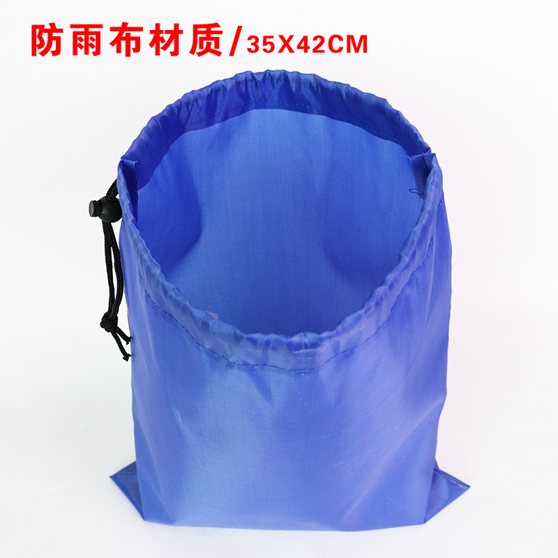 Bolsa de almacenamiento de marca Mahjong 210D bolsa de cordón de tela de poliéster en stock 35x42cm bolsa de almacenamiento de bolsa de zapatos grande