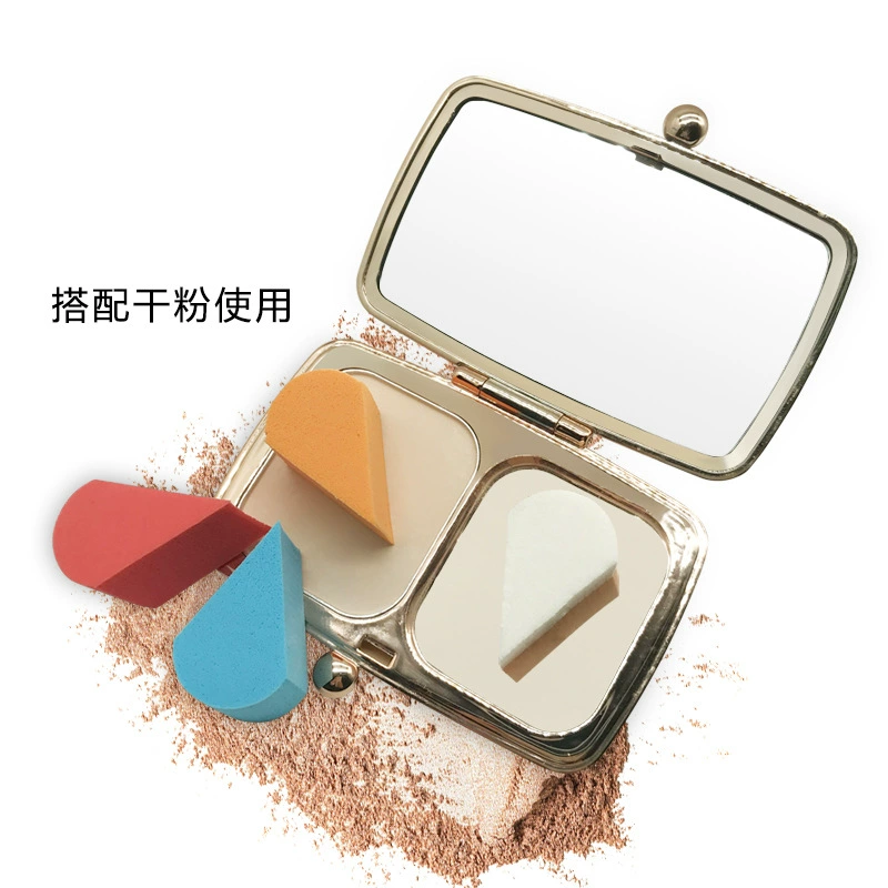 Cosmetic makeup brushes bag, sponge pack, (Physicals)