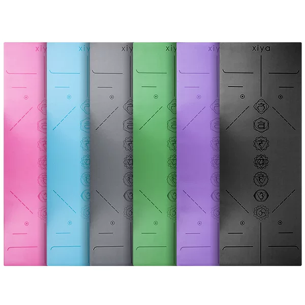 Natural rubber yoga mat 5mm non-slip Pu Mat local tyrants mat widened 68cm Yoga Fitness mat exercise mat home