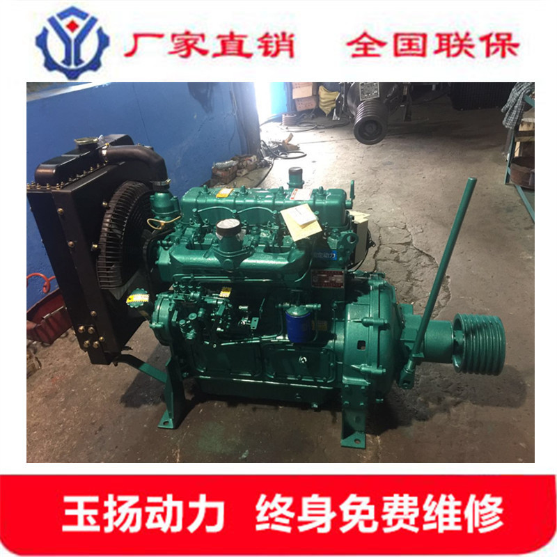 玉溪ZH4100P四缸柴油机 44KW60马力配套水泥罐车用柴油发动机