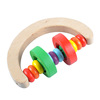 Wooden children's grabber, beanbag, set, musical instruments for new born, music crib toy, smart toy, early education, 0-1 years