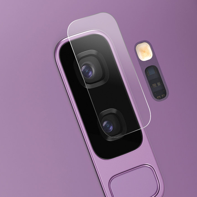 Protector de Lente de Cámara para Celular Samsung S9 / S9 Plus de Vidrio Templado Alta Definición
