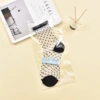 K08-24 Polka-dot black with lining, individual packaging
