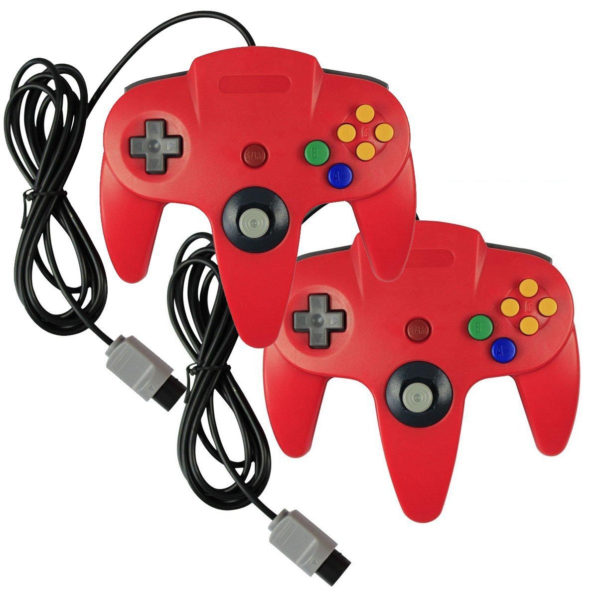 Direkt vom Hersteller: Kabelgebundener N64-Gamecontroller in farbenfrohem, transparentem Design – sofort ab Lager verfügbar_voghion.com