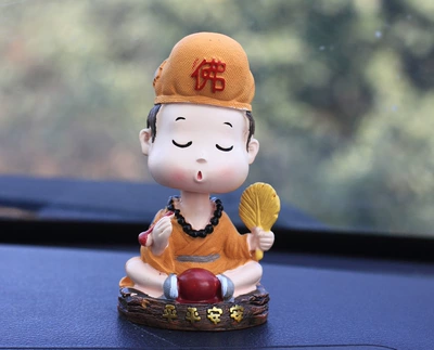 Car ornaments car car interior accessories - jigong-ping-an