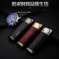 Direct Wholesale Gas Lighter "Bai Cheng Tian Xiang" Creative Portable Metal Windproof Cigarette Lighter Tobacco Accessories