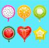 Fruit balloon, strawberry, layout, 18inch