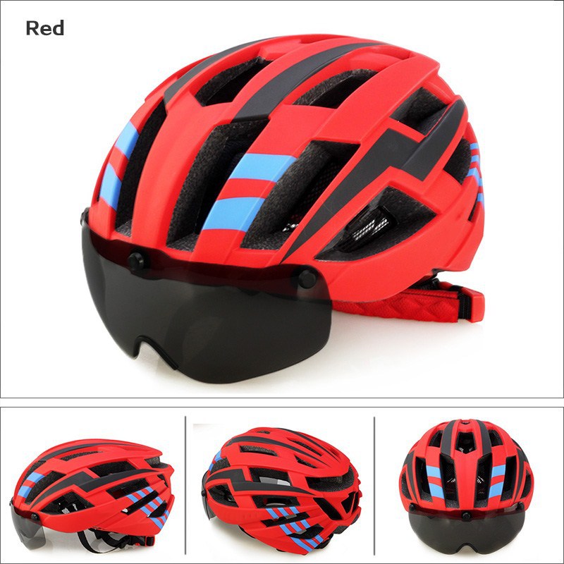 자기 흡입 고글 헬멧 자전거 헬멧 스포츠 야외 헬멧 안전 헬멧 사이클링 헬멧 커스터마이징