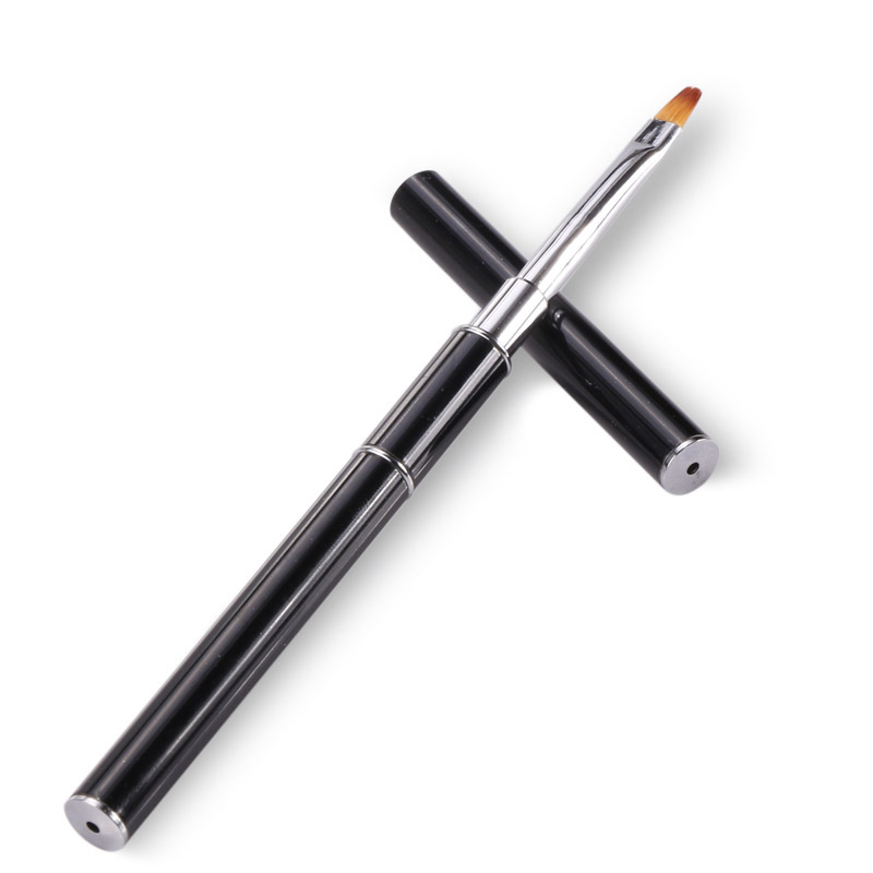 Las ventas directas de la fábrica de Zhifei con el diamante pueden ordenar la extensión rápida del clavo logo9M crema de doble propósito de doble cabeza pluma de acero empuje fototerapia pluma