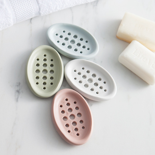 Japanese style home bathroom drain soap holder silicone soap box with teeth multi-purpose cleaning brush soap box
