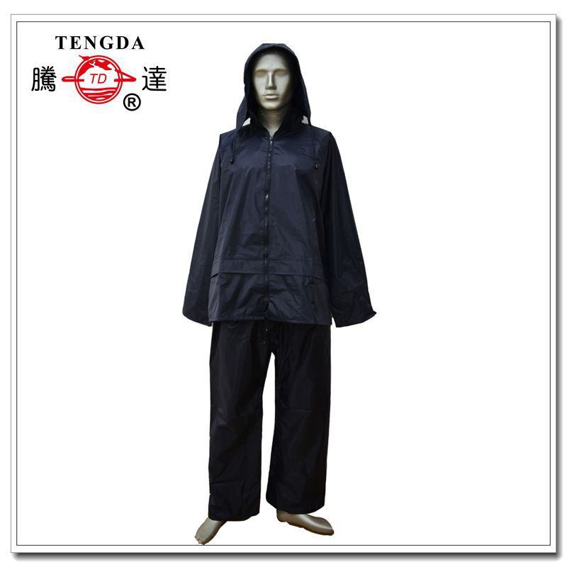 Exports to Africa Southeast Asia Russia raincoat cheap single set of split labor protection poncho coal mine overalls raincoat