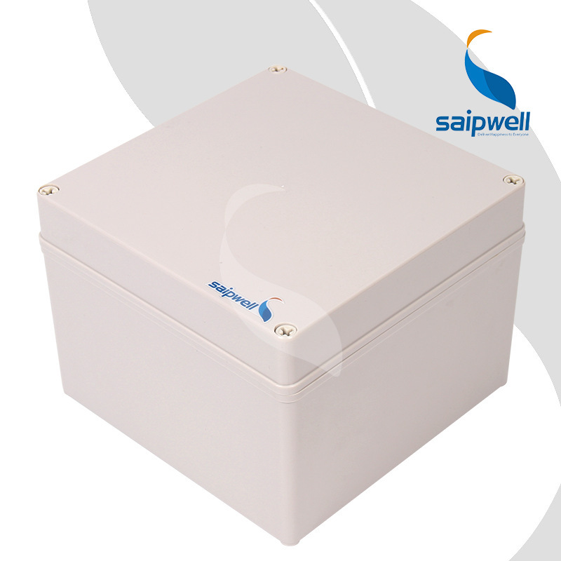 斯普威尔过道电缆盒200*200*145mm防水接线盒 户外明装开关盒