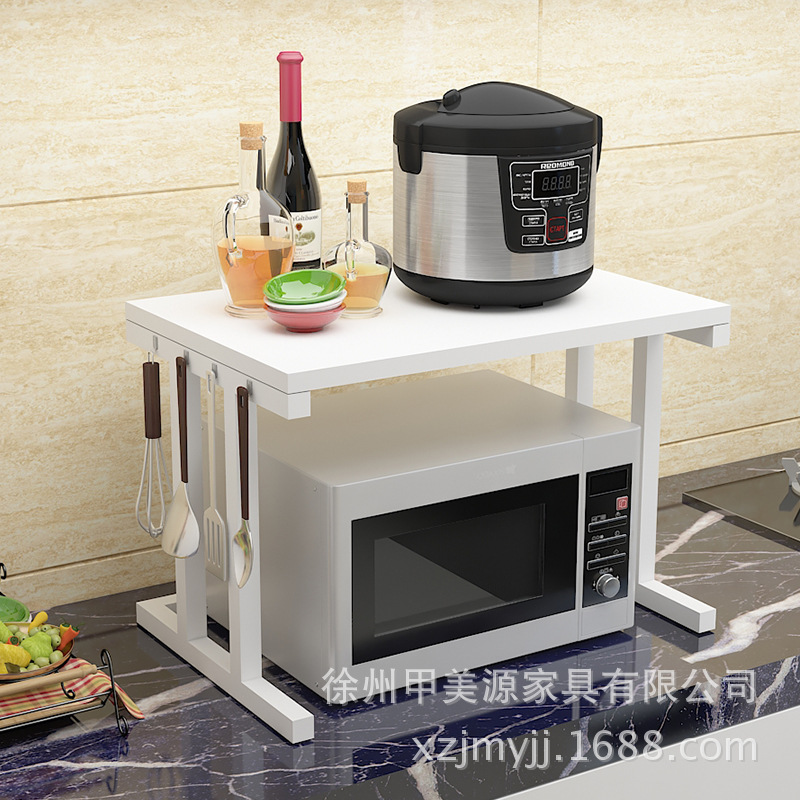 Venta al por mayor estante de almacenamiento de cocina estante de horno de microondas estante de almacenamiento simple de doble capa estante de almacenamiento de 2 capas estante simple de almacenamiento de horno