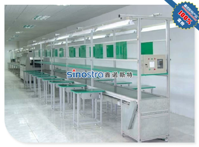 Заводская прямая Автоматическая сборочная линия, линия сборки электронных продуктов, антистатический ленточный кабель из ПВХ