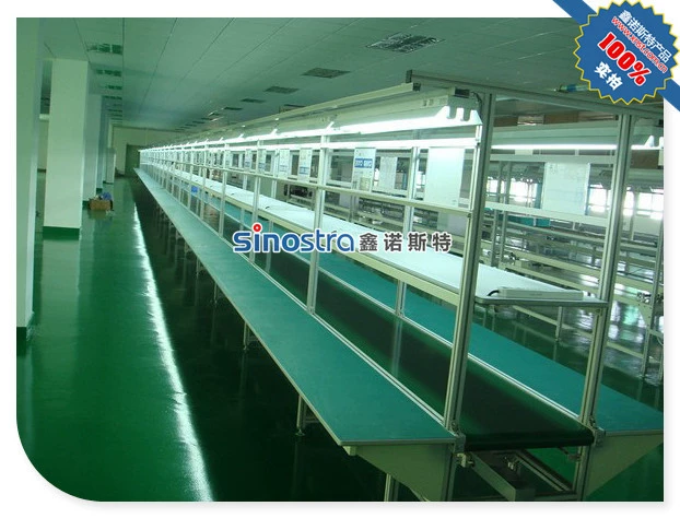 Шэньчжэнь производителей нестандартного оборудования, сборочной линии, производственной линии. Линия ленточного конвейера из ПВХ