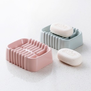 Soap Box No Water Soap Dish Simple Style Soap Holer ush Soap Box Soap Rack Drain Soap Box