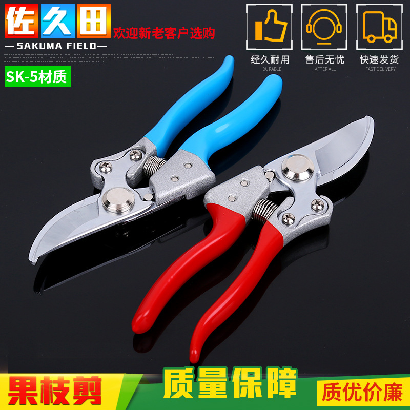 货源供应果枝剪 修剪刀果树剪子园艺修枝剪果枝剪园林工具批发