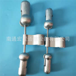 OPGW光缆防振锤厂家 铸铁锤头防振金具 图片