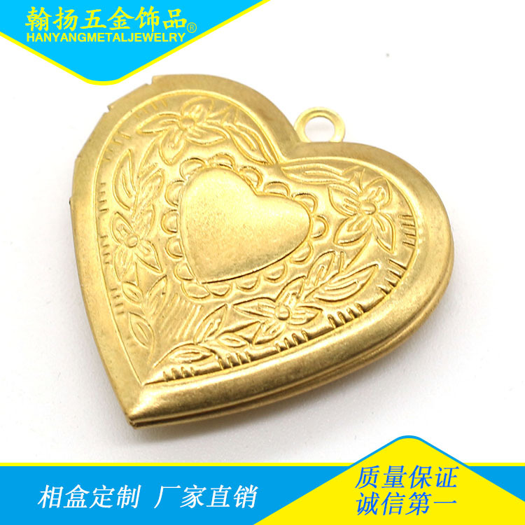 Copper accessory heart shaped stainless steel heart-shaped