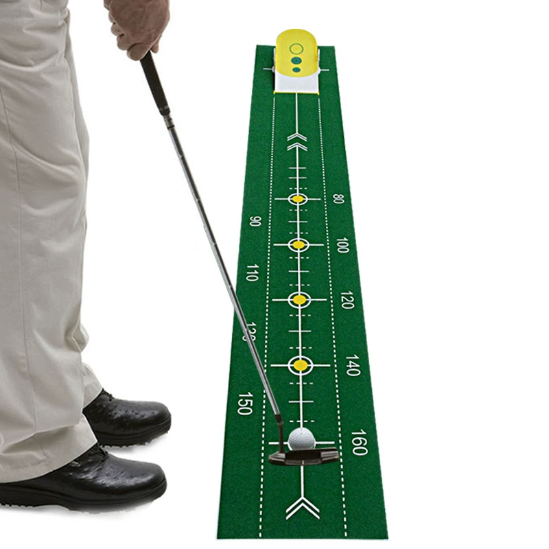 Caiton Fun Putting Practice Indoor Golf Putting Mat GOLFaccessary Team Building Supplies