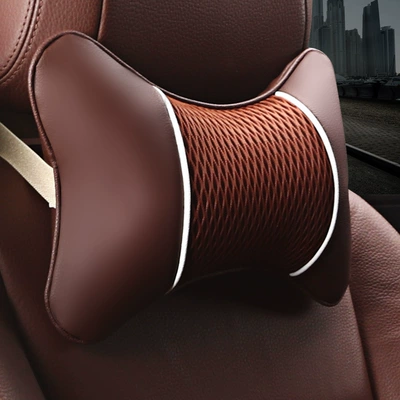 Cross-border AliExpress car headrest neck Headrest - 3d-fashion-coffee-headrest