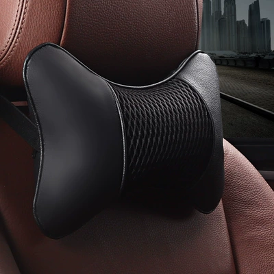 Headrest protection pillow car pillow car - 3d-classic-black-headrest