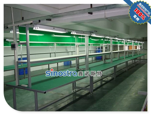 Производители Дунгуань дизайн и производство анти-статическое резиновый стол доска линия, доска пожаробезопасная упаковывая линия, линия сборки нержавеющей стали