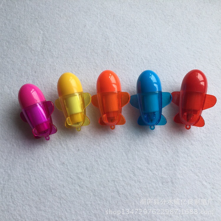 Fábrica directa mini bolígrafo de dibujos animados bolígrafo creativo avión modelado pluma imprimible logotipo