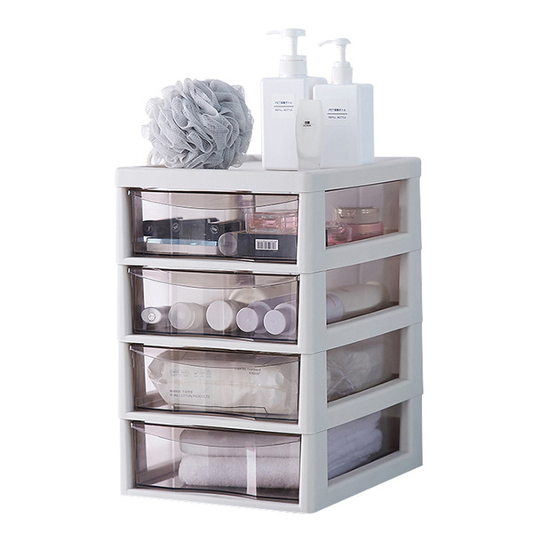Floor-standing plastic office storage cabinet A4 file drawer…