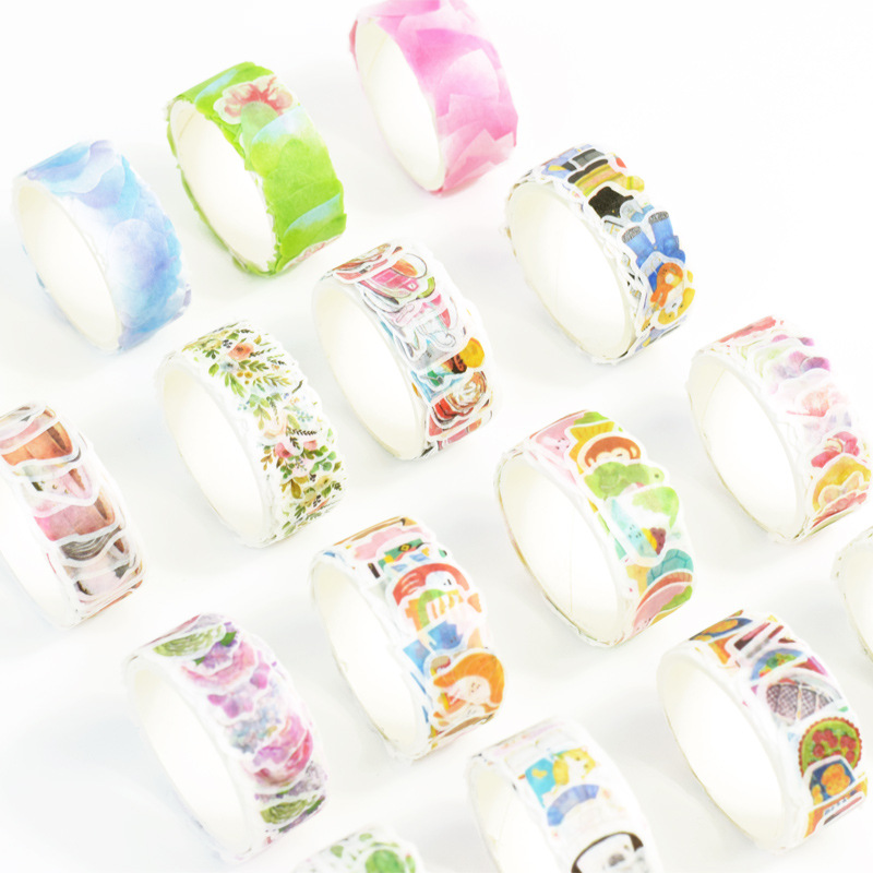 Bentoto House 本朵爱舍 日本和纸胶带 贴片式胶带新款 拼贴胶带