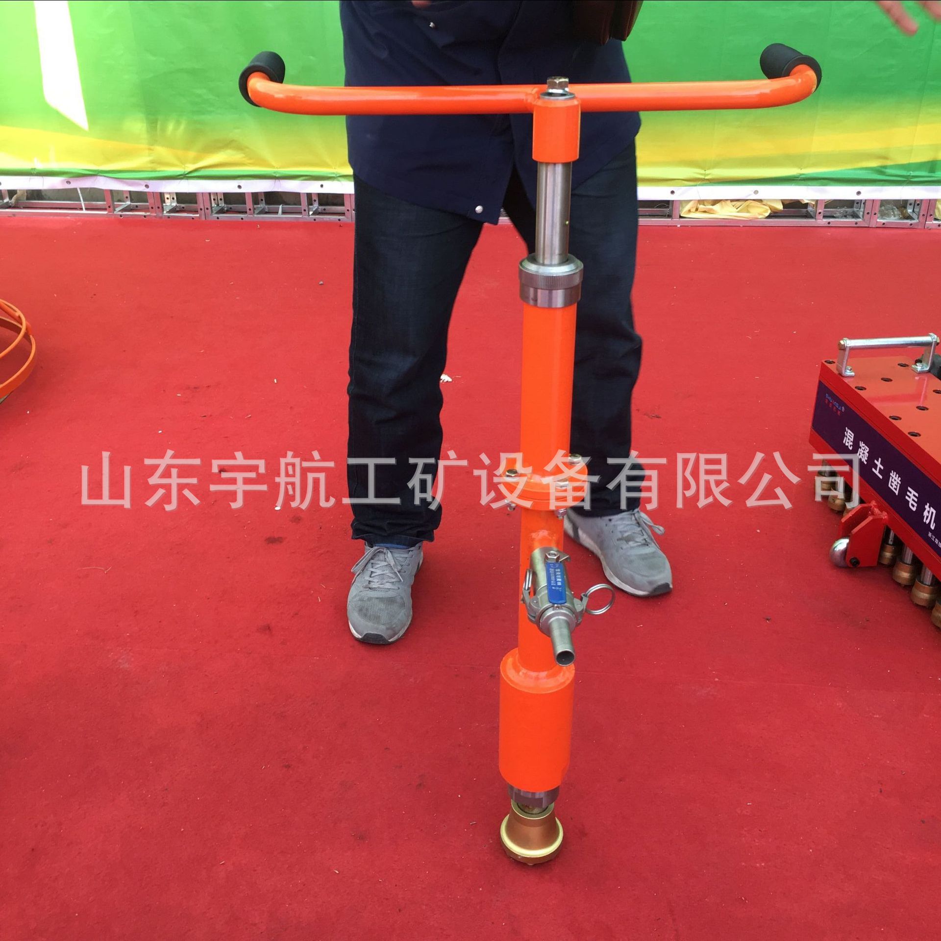 隧道悬臂凿毛机 多角度堤坝凿毛机 高铁用气动打拉毛机