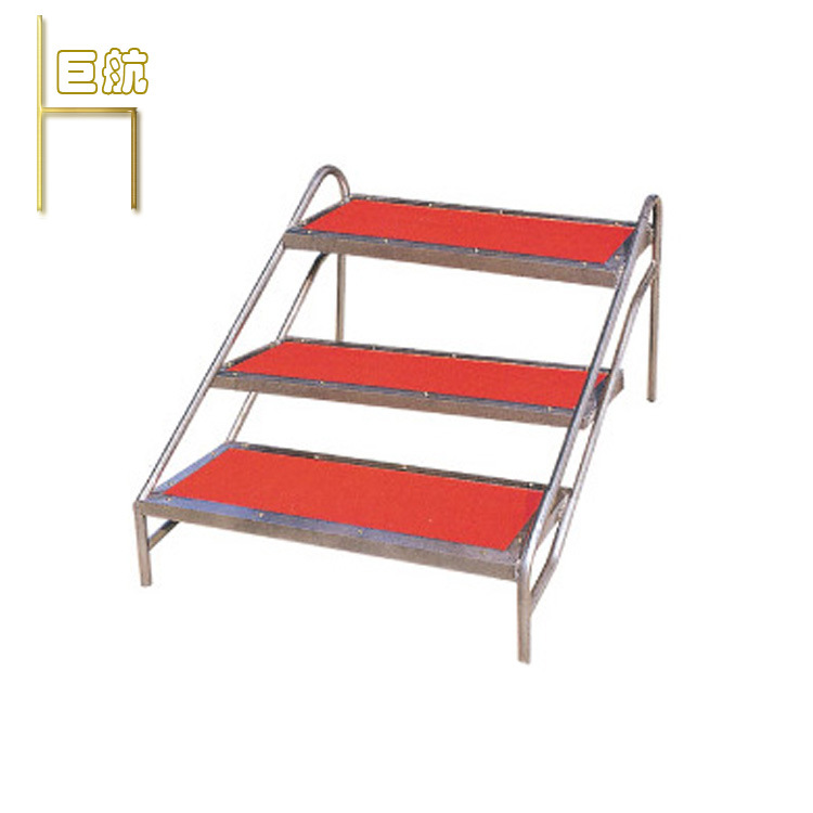 批发舞台阶梯 搭配活动舞台楼梯 3阶梯【JH-Z12】
