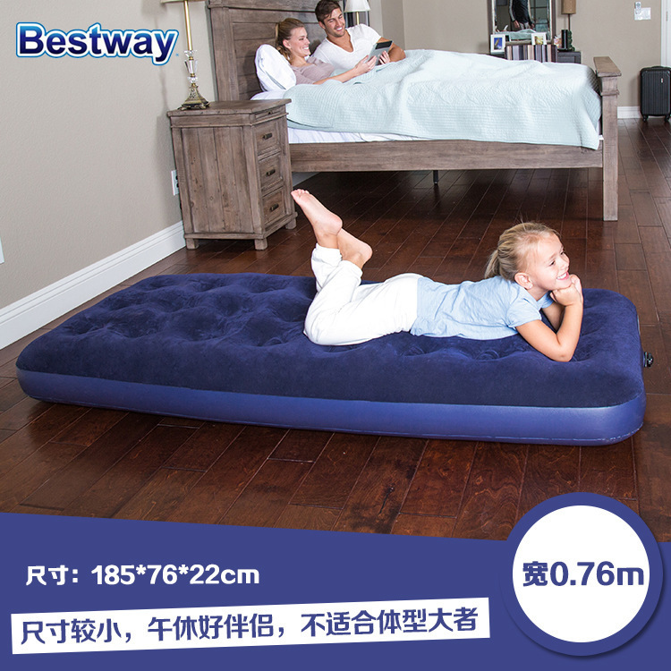 Bestway Air Cushion Bed Double Inflatable Bed Large Single Inflatable Mattress Home Thickened Portable Bed Outdoor