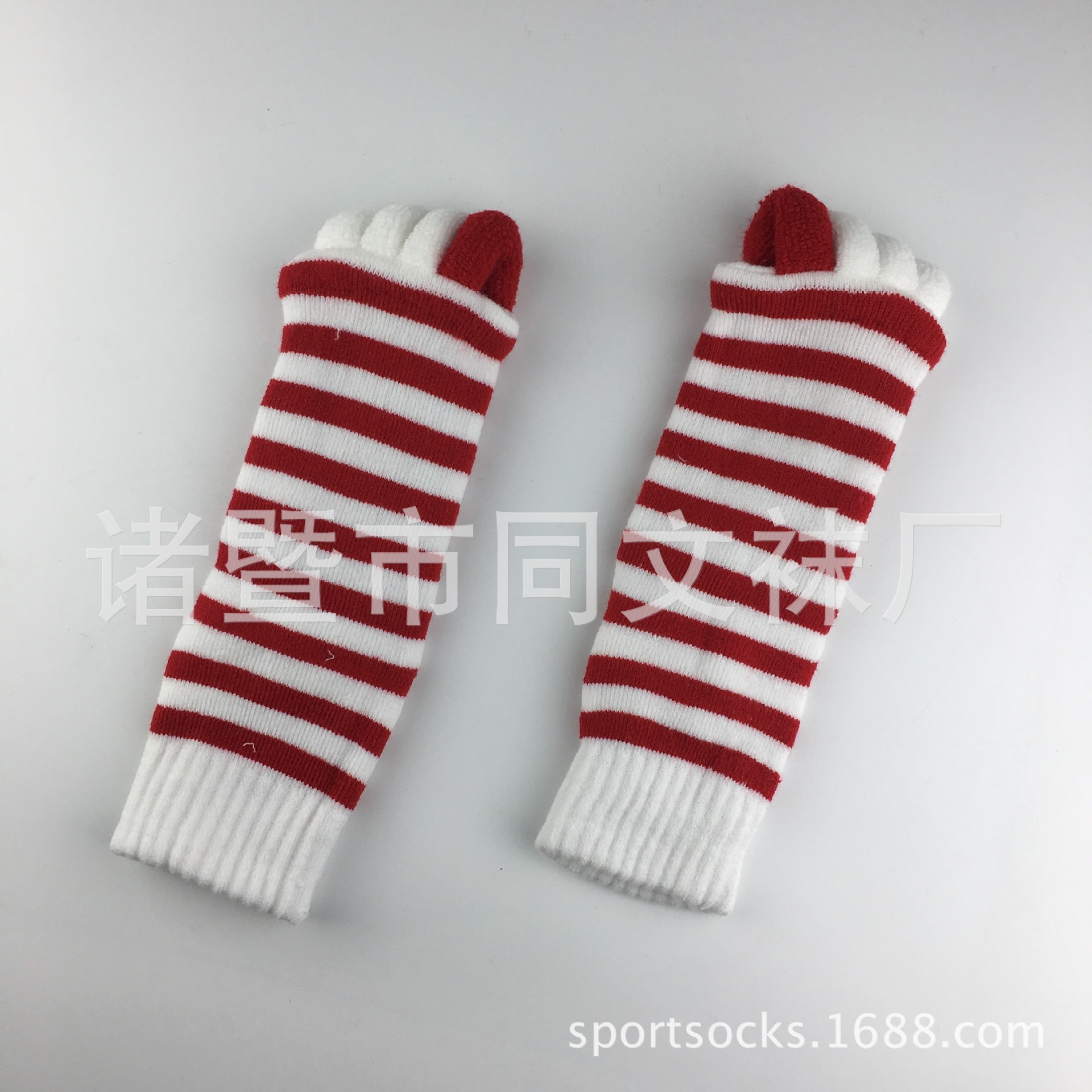 Calcetines del dedo del pie japoneses y coreanos calcetines del dedo del pie de la yoga del masaje DE LA SALUD calcetines del dedo del pie del algodón de acrílico suave de las mujeres calcetines abiertos del dedo del pie