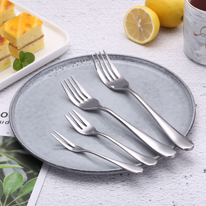 081 serie desnudo engrosada Acero inoxidable occidental vajilla cuchillo de carne tenedor cuchara Hotel