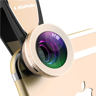 Source manufacturers see mobile phone camera lens 4K HD wide angle fisheye universal external mobile phone lens