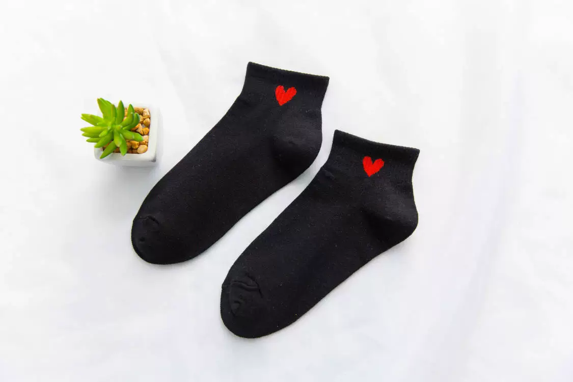 Короткие хлопковые носки, осенние цвета, повседневные ankle socks, дышащие мягкие (несколько цветов)