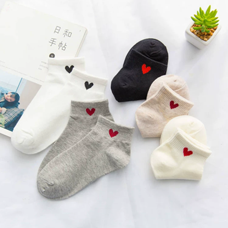 Короткие хлопковые носки, осенние цвета, повседневные ankle socks, дышащие мягкие (несколько цветов)