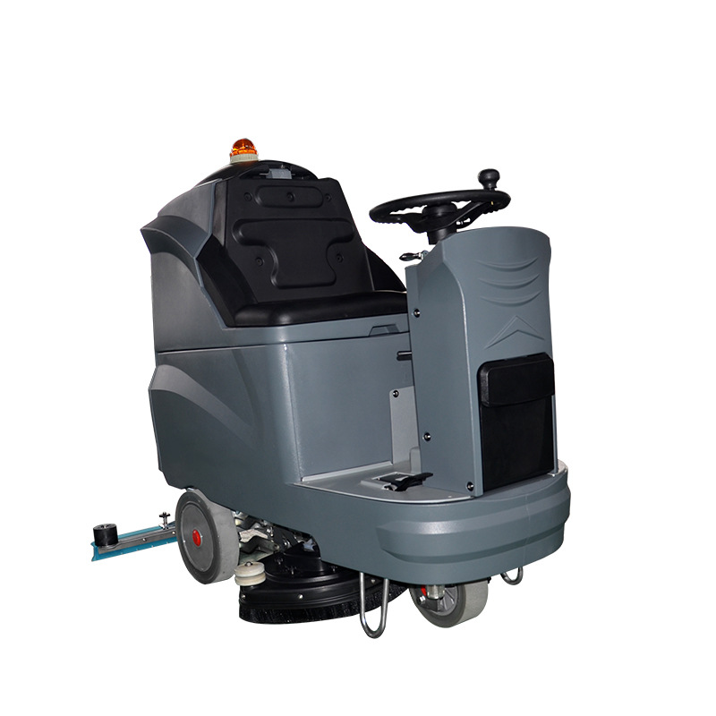 格美860B驾驶式洗地机 工厂车间电瓶式扫地车 地下车库电动清扫车