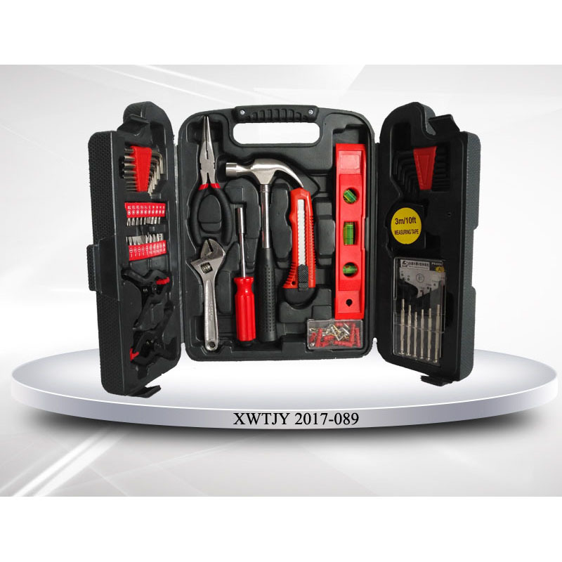 厂家 家用多功能工具箱 工具组合套装 盒装五金工具