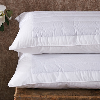 hotel Dedicated Pillow core pure cotton Single buckwheat Pillow core hotel cervical vertebra pillow Single Cotton Velvet feather