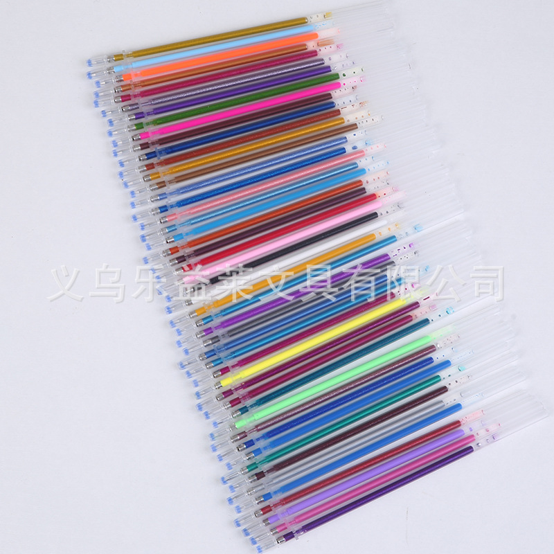 Juego de Repuestos para Bolígrafo de Gel 48/100 Colores Plástico Multicolor para Pintura y Bricolaje