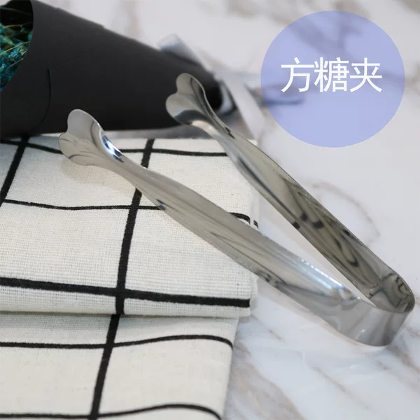 Stainless Steel Plated Heart Sugar Candy Clip Coffee Clip Food Clip Bread Clip Pastry Clip Cookware Tongs