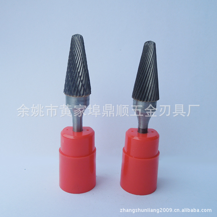 厂家供应L-12硬质合金旋转锉金属件毛边打磨头钨钢滚磨刀