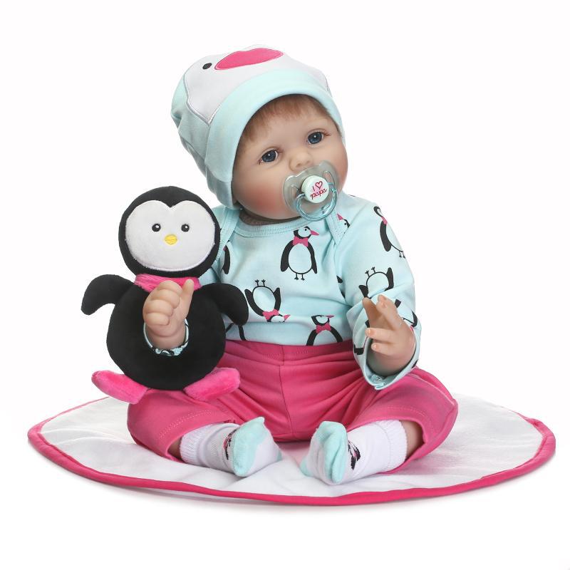 NPK simulación muñeca de goma suave del juego del bebé casa padre-hijo educación temprana niños niña juguetes Venta caliente comercio exterior