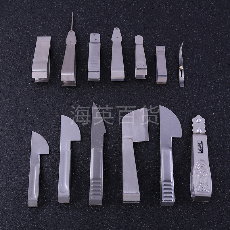 拔毛钳 不锈钢猪毛钳 拔鸡毛夹 鱼骨钳拔毛夹镊子除毛钳