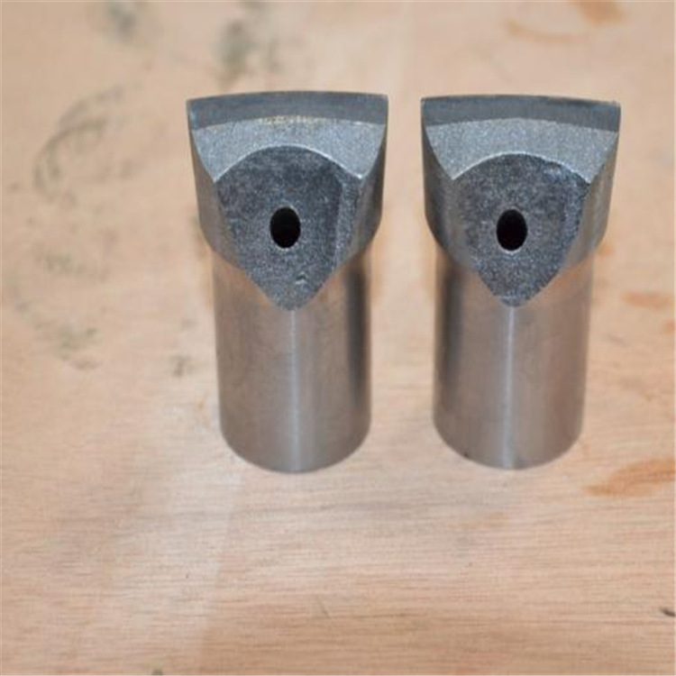 凿岩机用风钻头矿用一字型钻头矿山设备十字型钻头金林型号齐全