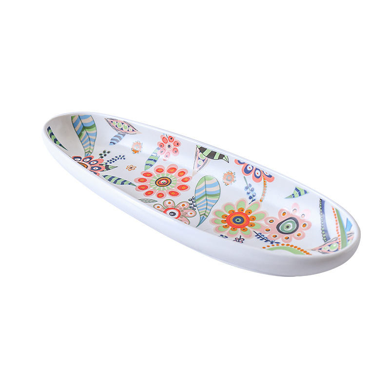 12 -Длинная полоса глубокая тарелка