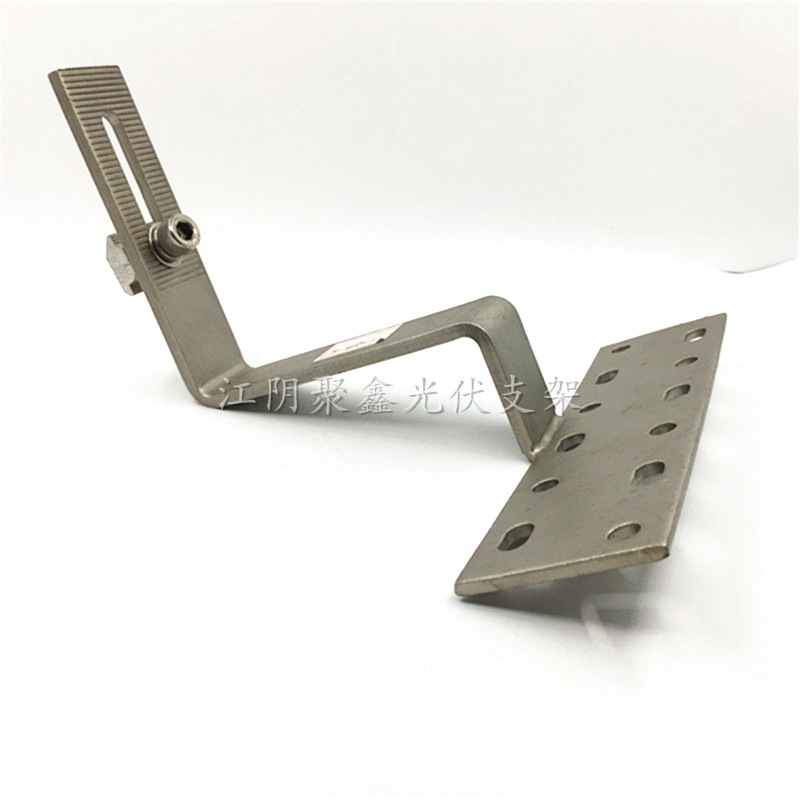彩钢瓦屋顶挂钩 不锈钢可调节挂钩 光伏支架配件 光伏屋顶弯钩